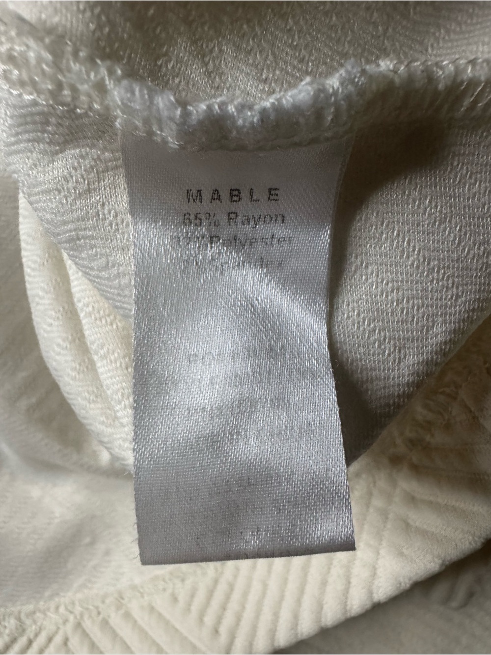 Cozy Cream Textured Hooded Lounge Set - Women's Shorts & Sweatshirt - Picture 9 of 9